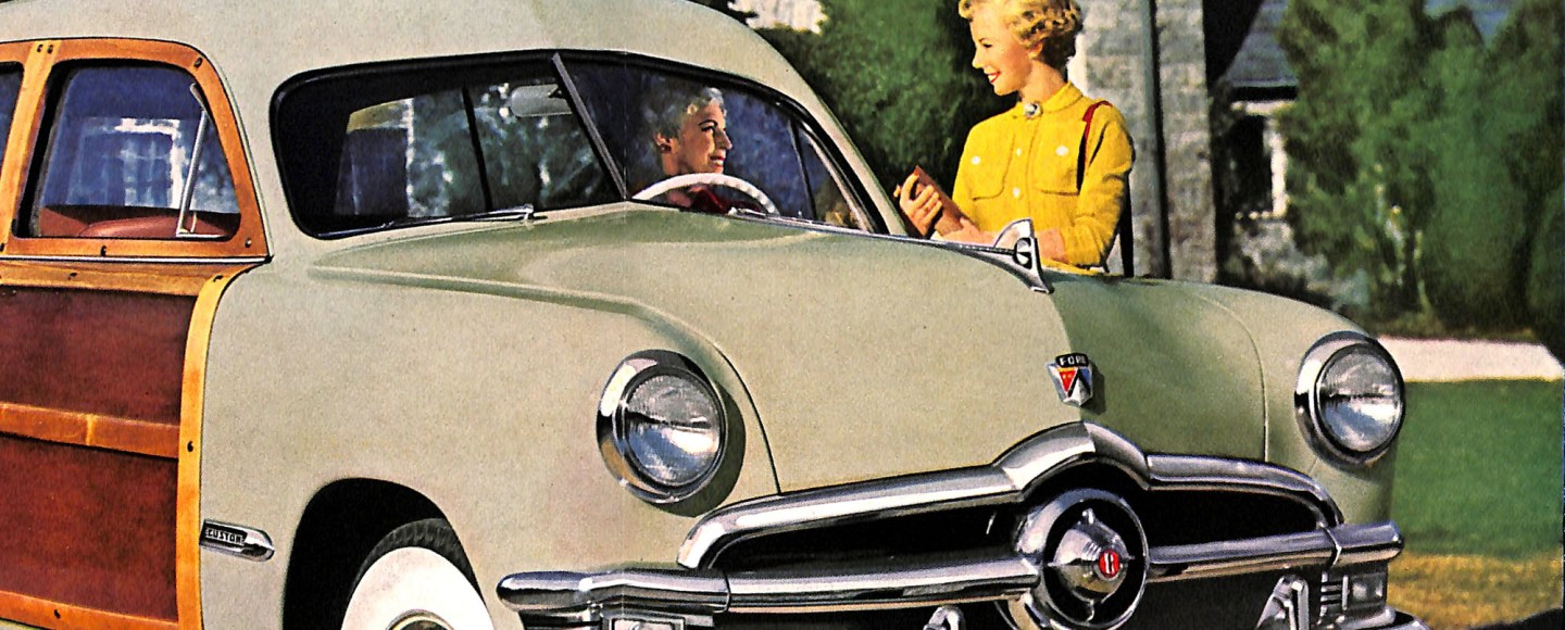 1950 Ford Crestliner ad