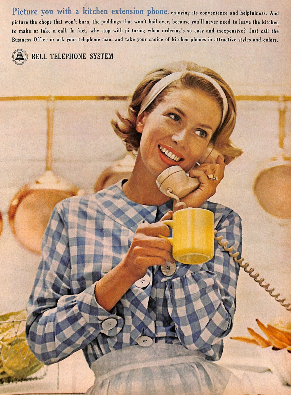 1963 Bell Telephone Ad