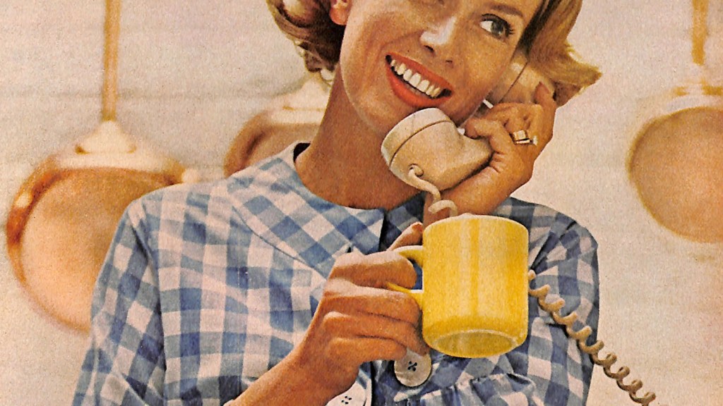 Morning coffee & phone