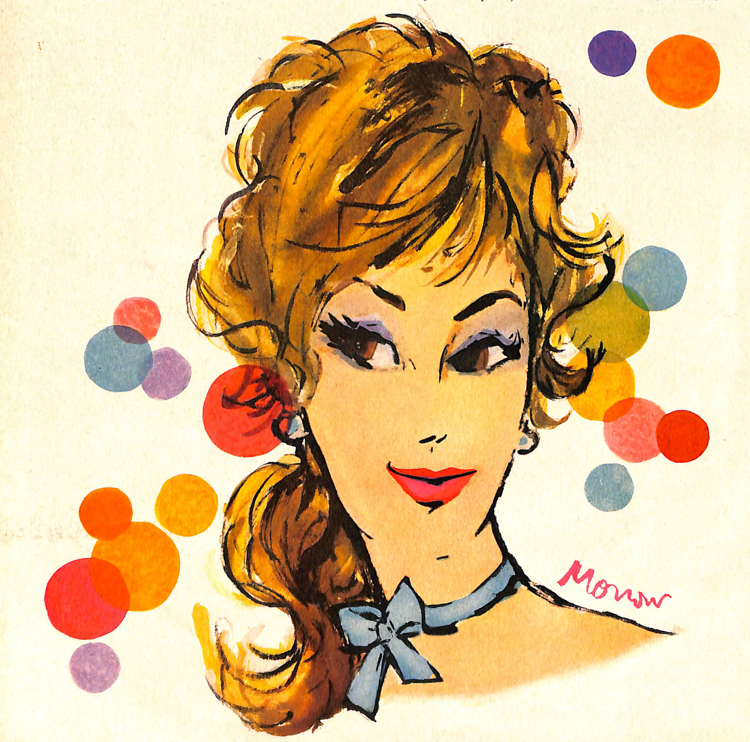 1960 Tussy Illustration by Tom Morrow