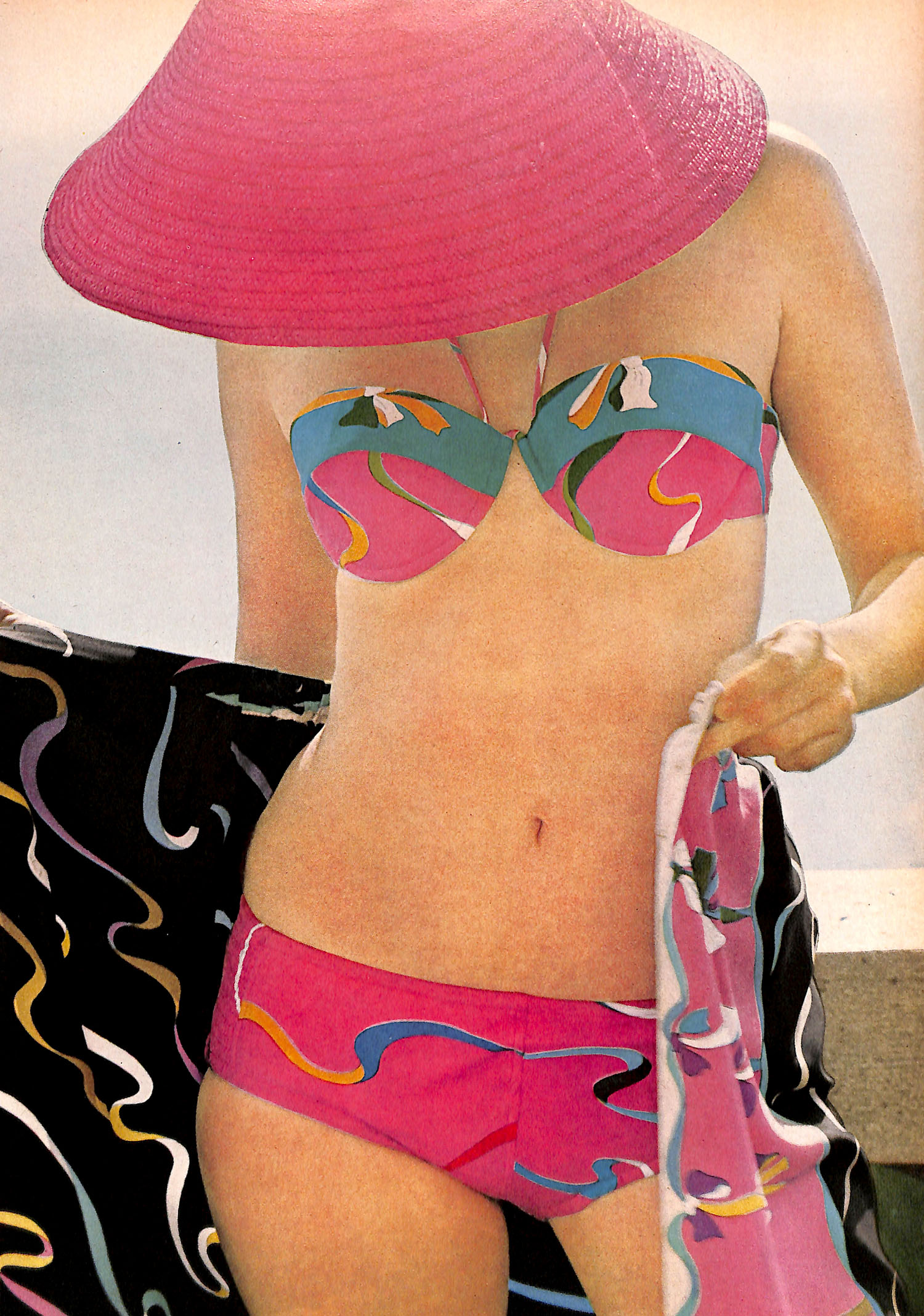 1964 Bikini Confetti Pink