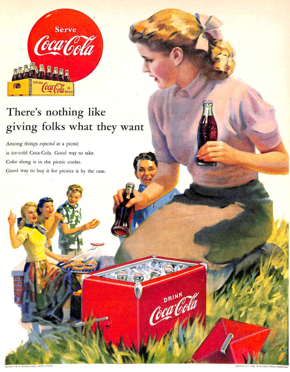 1952 Coca Cola Ice Chest