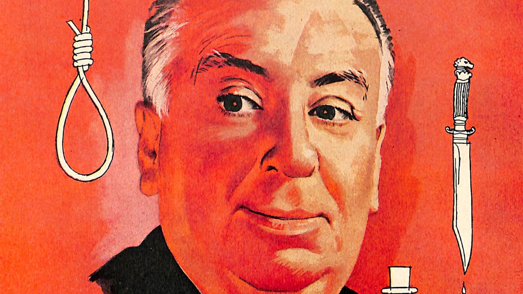 Alfred Hitchcock Illustration