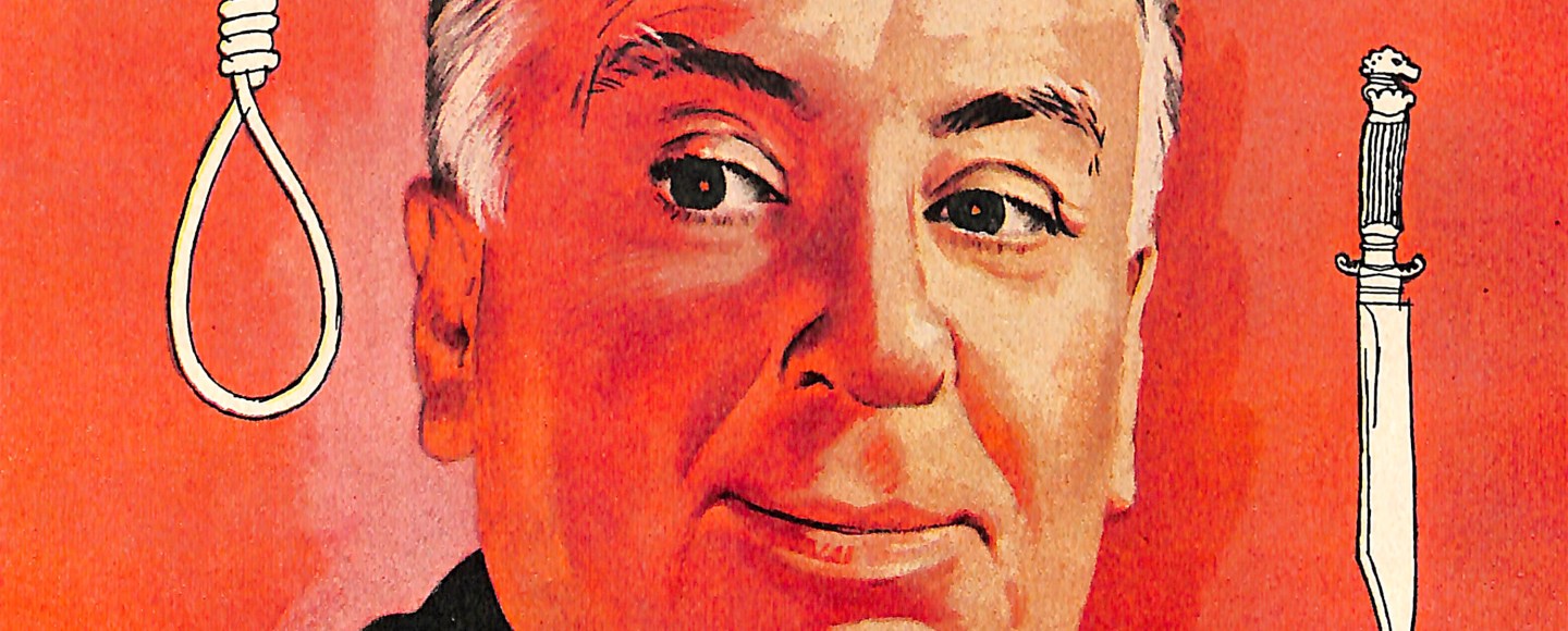 Alfred Hitchcock Illustration