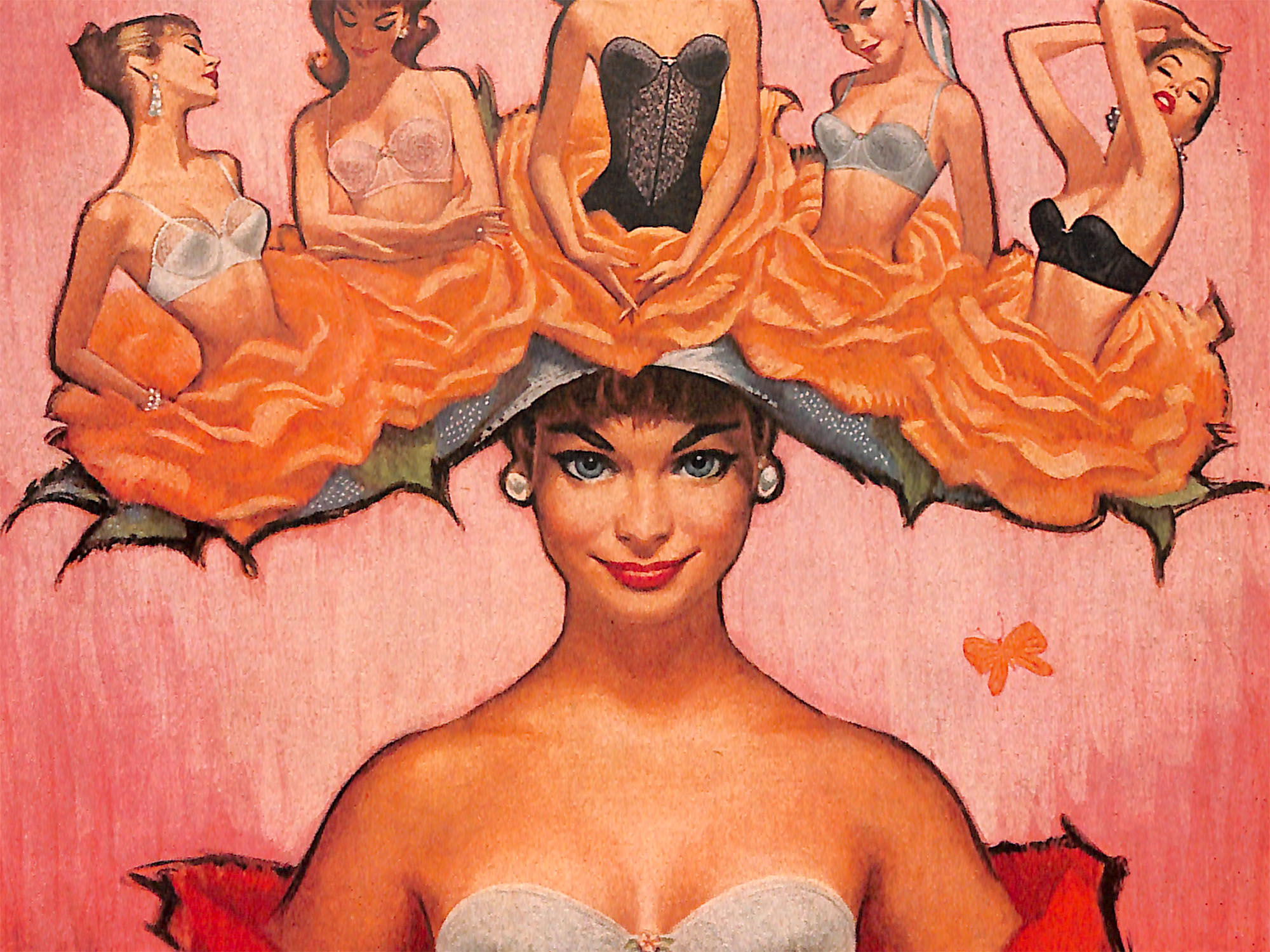 Vintage Jantzen bra ad