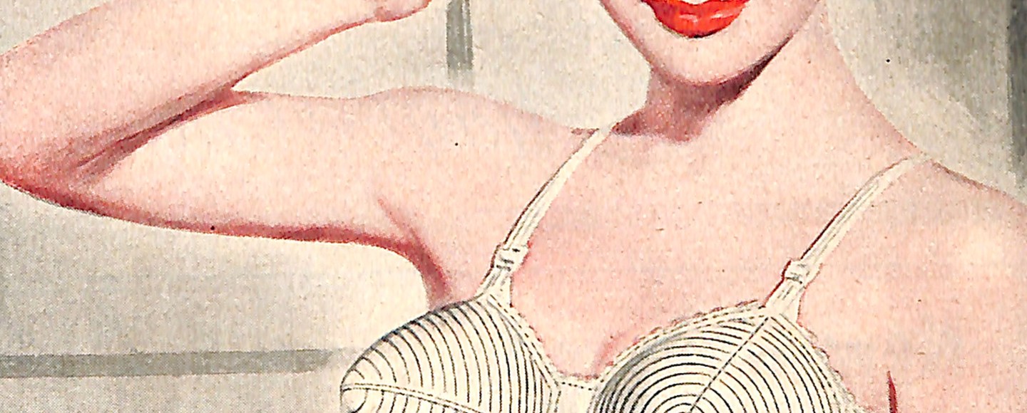 Vintage Bra Ad