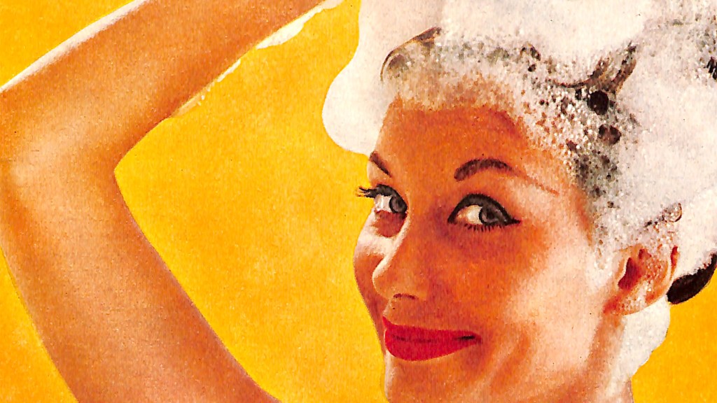 Helene Curtis Dandruff Shampoo Ad