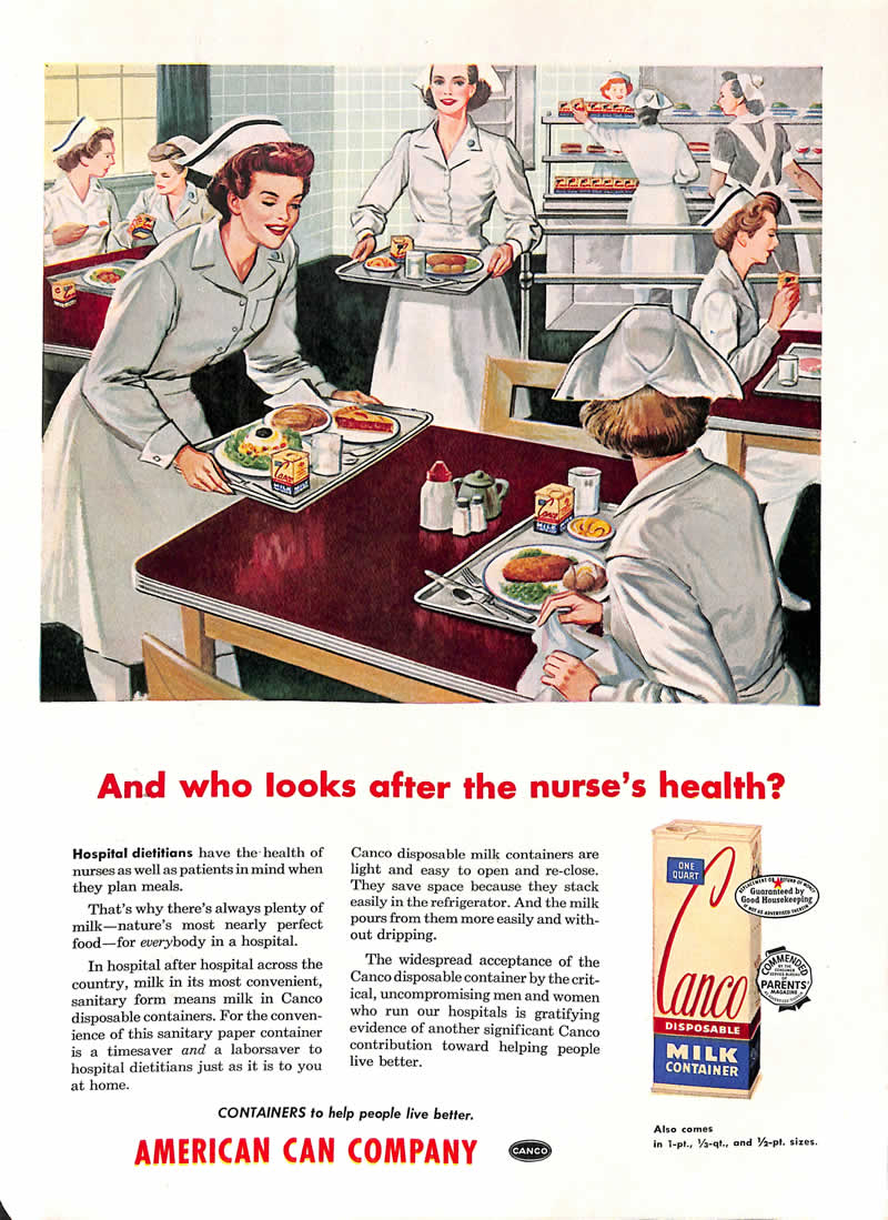 Canco Milk Carton Ad