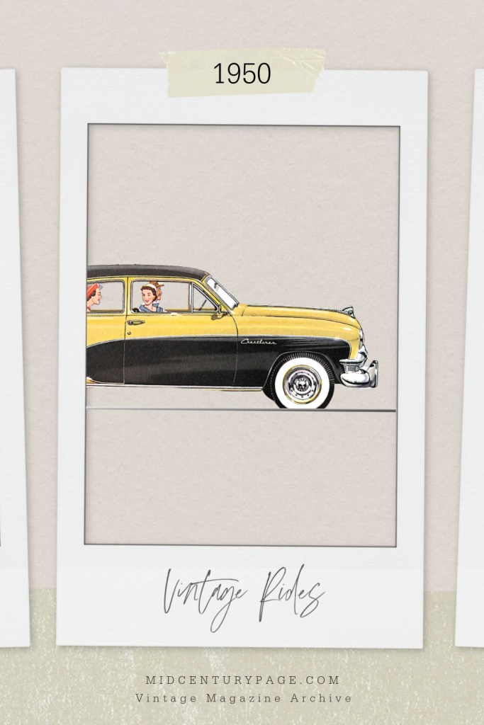 1950 Ford Crestliner Ad - Vintage Rids on MidCenturyPage.com