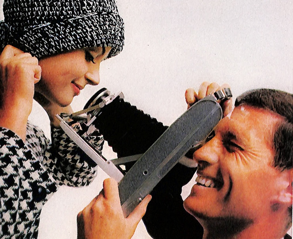 Sixties woman looking into camera