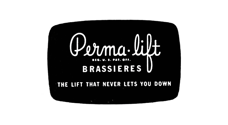 Perma-lift Brassieres Logo - Today's Woman April 1953