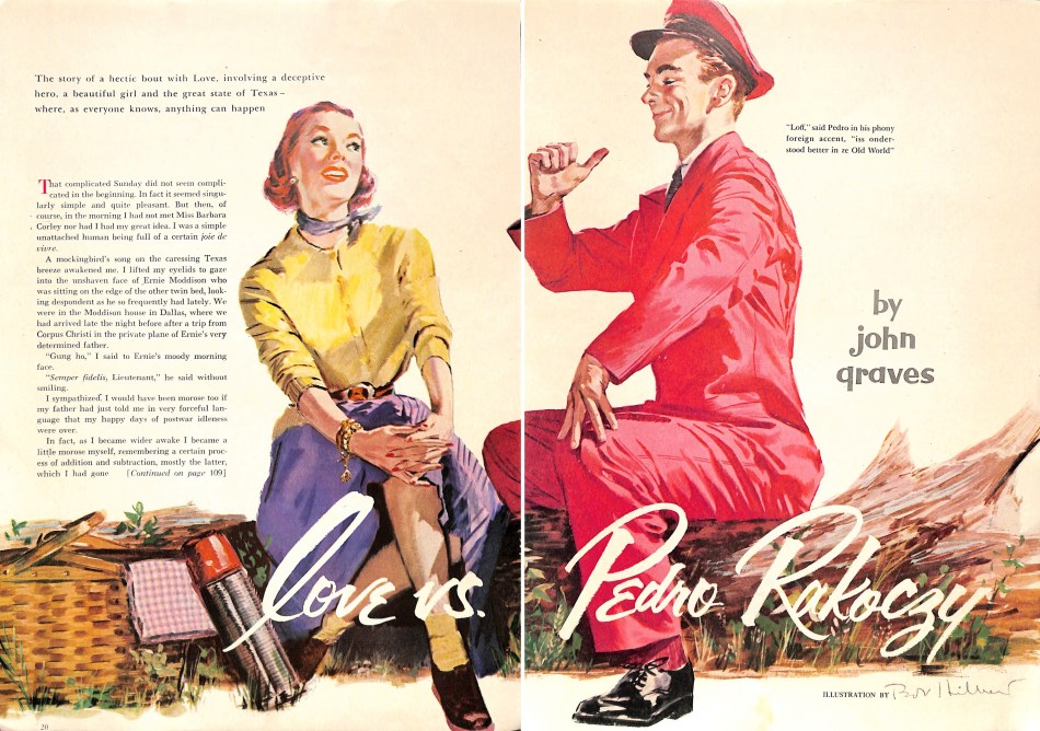 Bob Hilbert Illustration Today's Woman January 1953