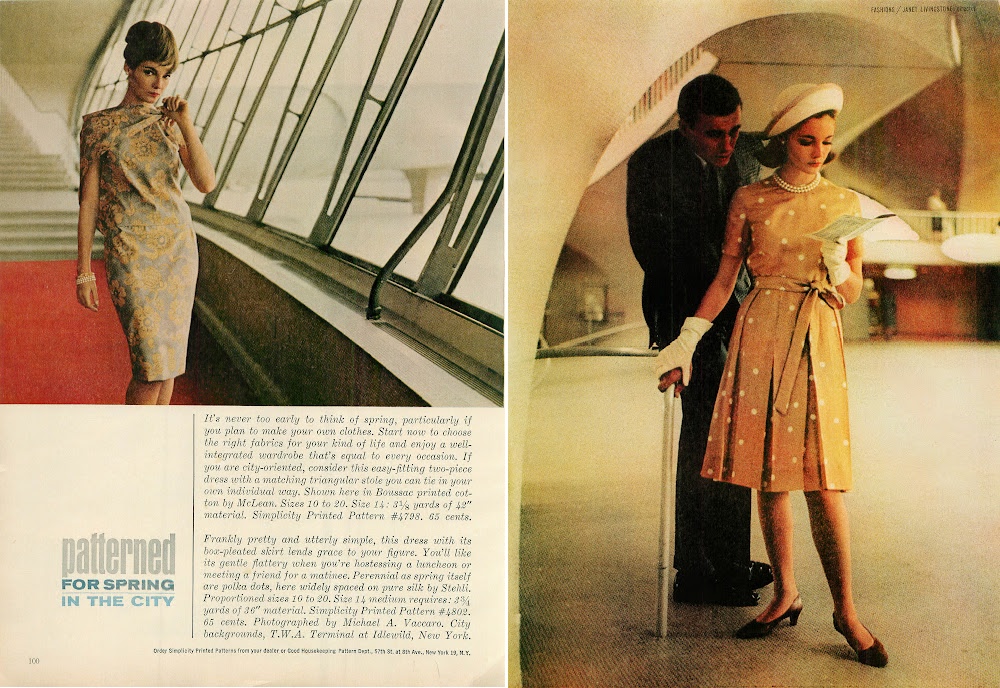 Sewing for Spring: Vintage Patterns from Good Housekeeping 1963